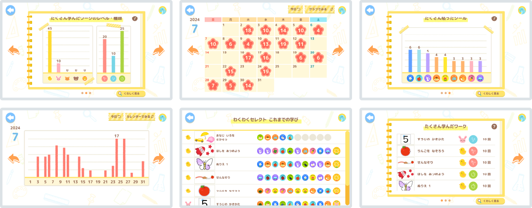 すくすくプランスクリーンショット